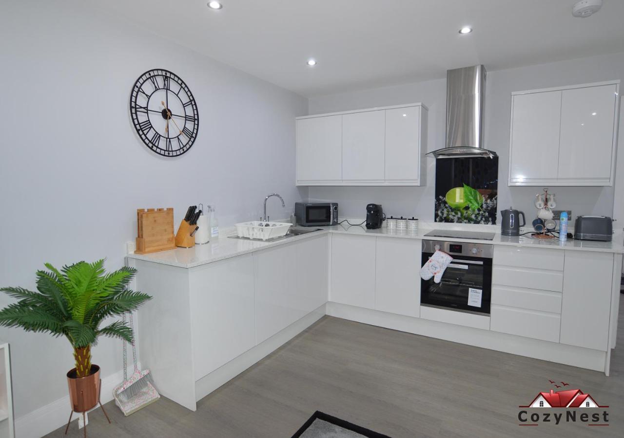 Luxury Central Self Contained Flat By Cozynest Reading Esterno foto